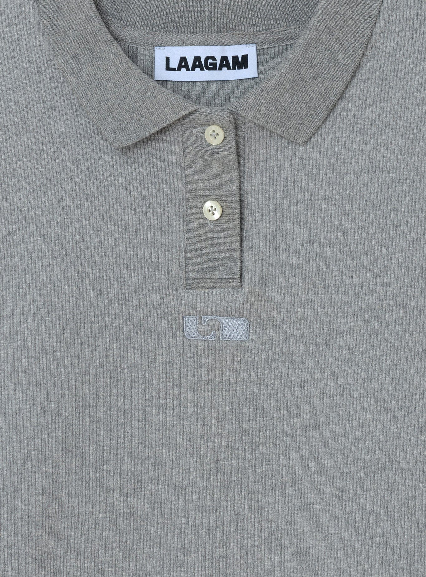 ERYA GREY POLO T-SHIRT