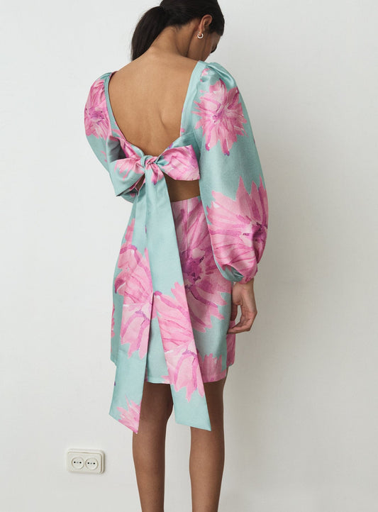 LIZA SOLENE SHORT DRESS