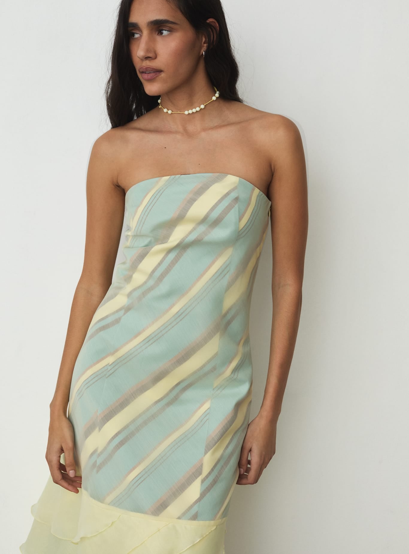 CRETA BUTTER MIDI DRESS