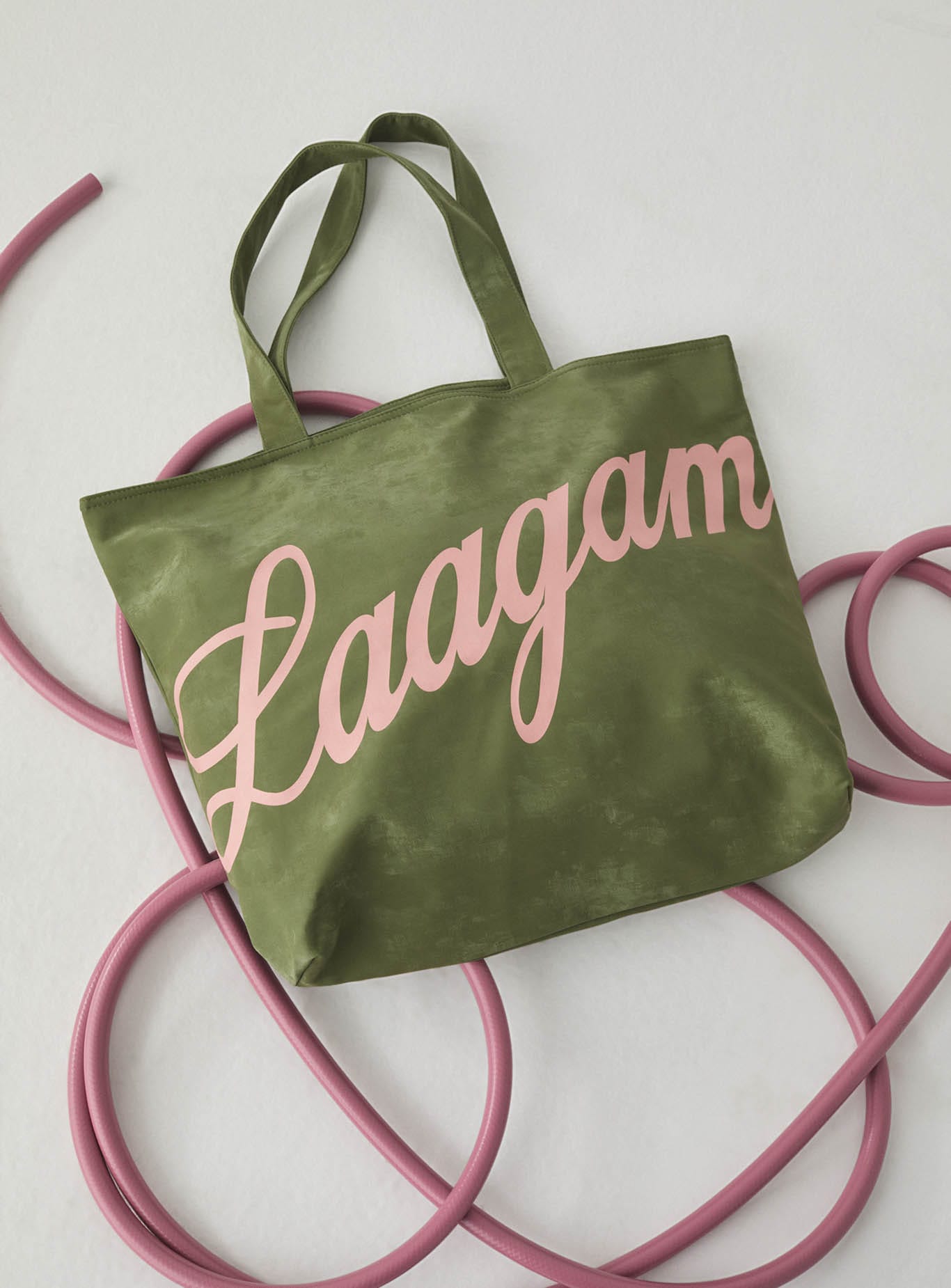 PARADISE KHAKI SHOPPER BAG