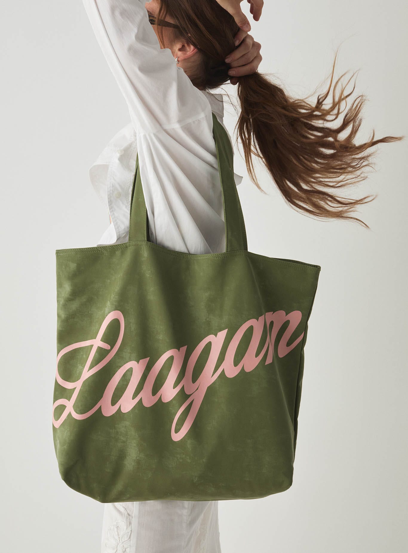 PARADISE KHAKI SHOPPER BAG