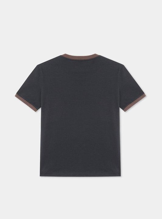 HERA BLACK LOGO T-SHIRT
