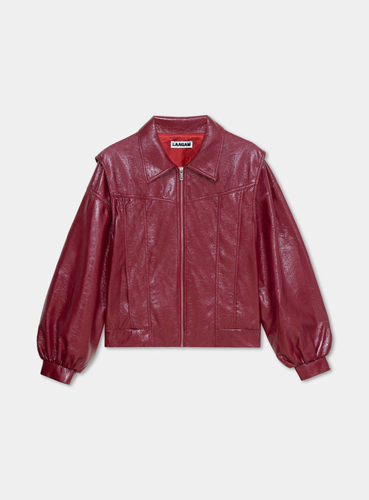 CUPIDO RED BOMBER JACKET