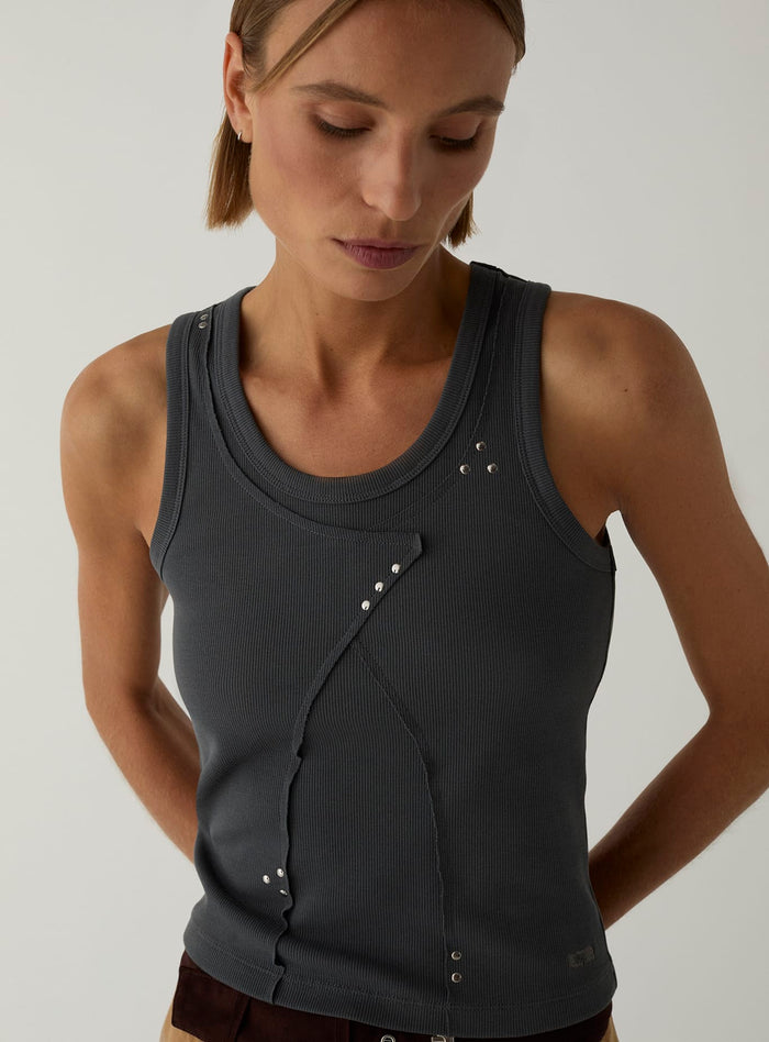 ALUMA GREY TANK TOP