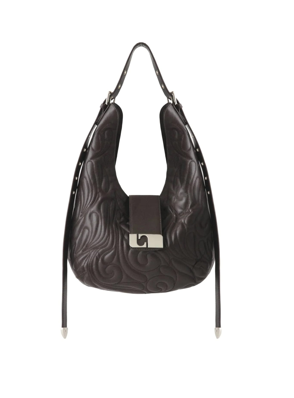 VIXEN BROWN LEATHER PADDED BAG