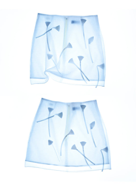 ISABELLA WHITE SHORT SKIRT