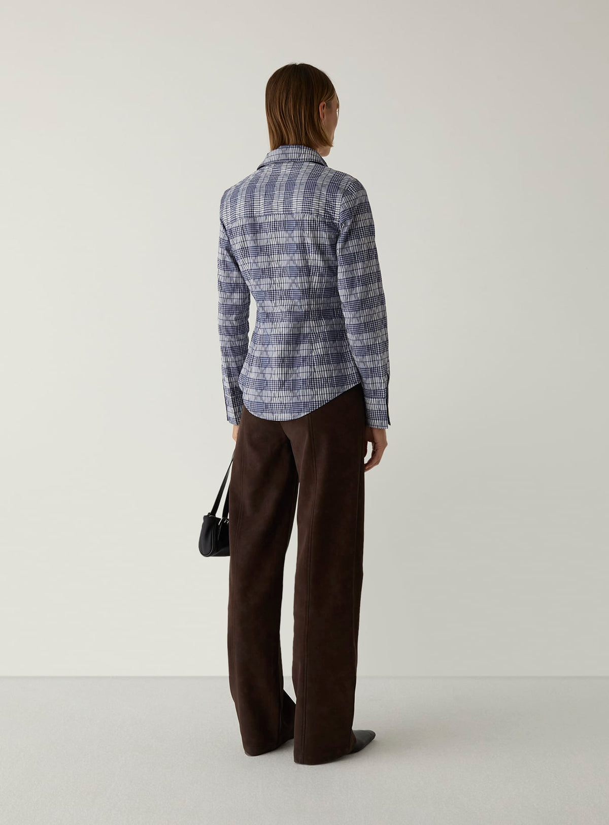 HELLA NAVY BLUE SQUARED SHIRT