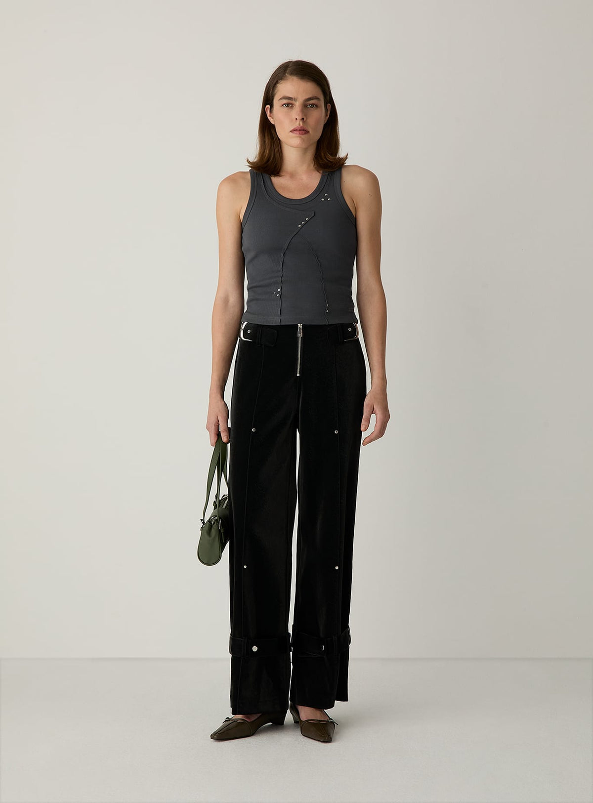 ALUMA GREY TANK TOP