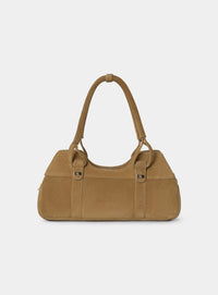 JANE CAMEL SUEDE BAG