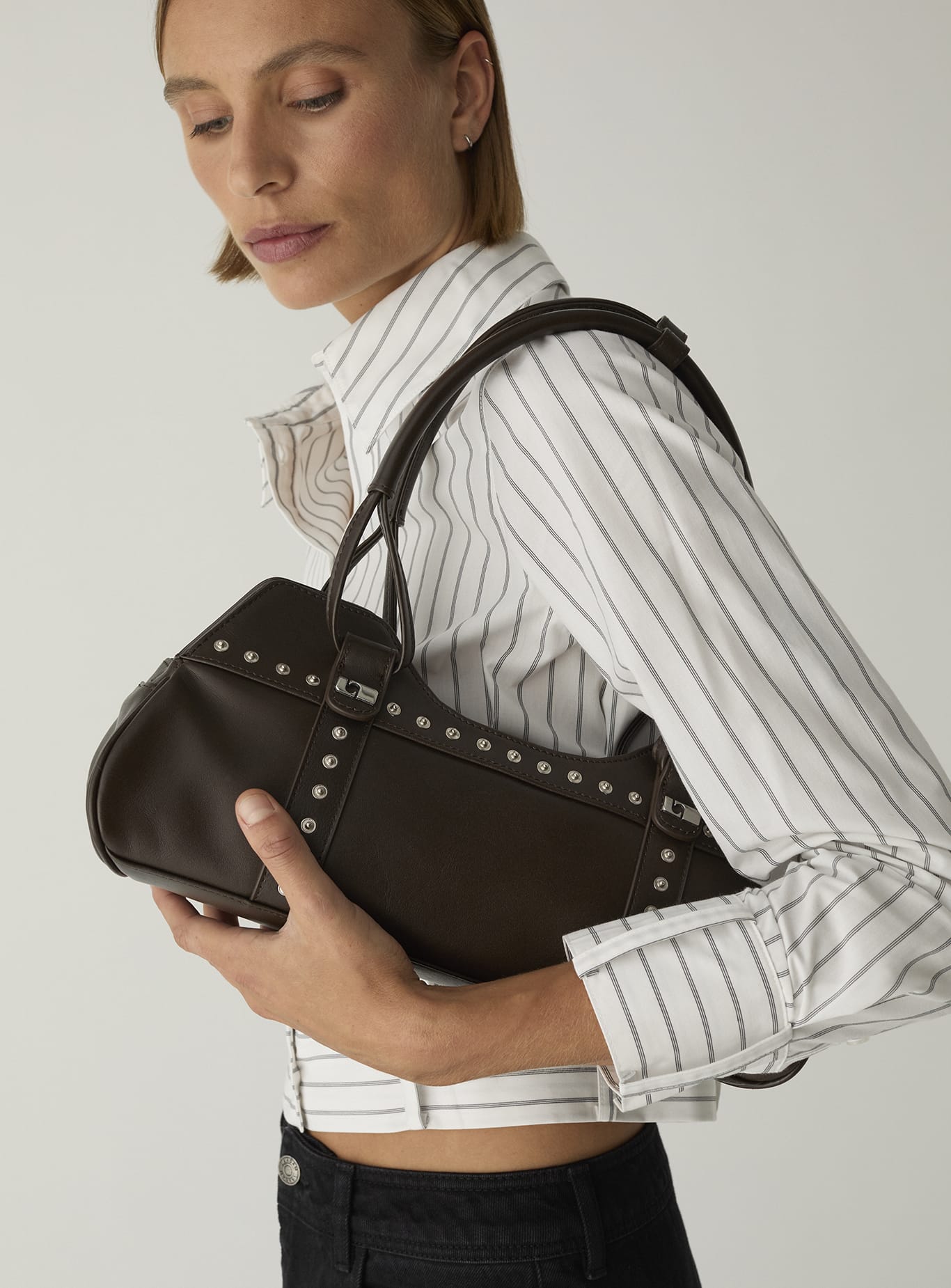 JANE BROWN LEATHER BAG