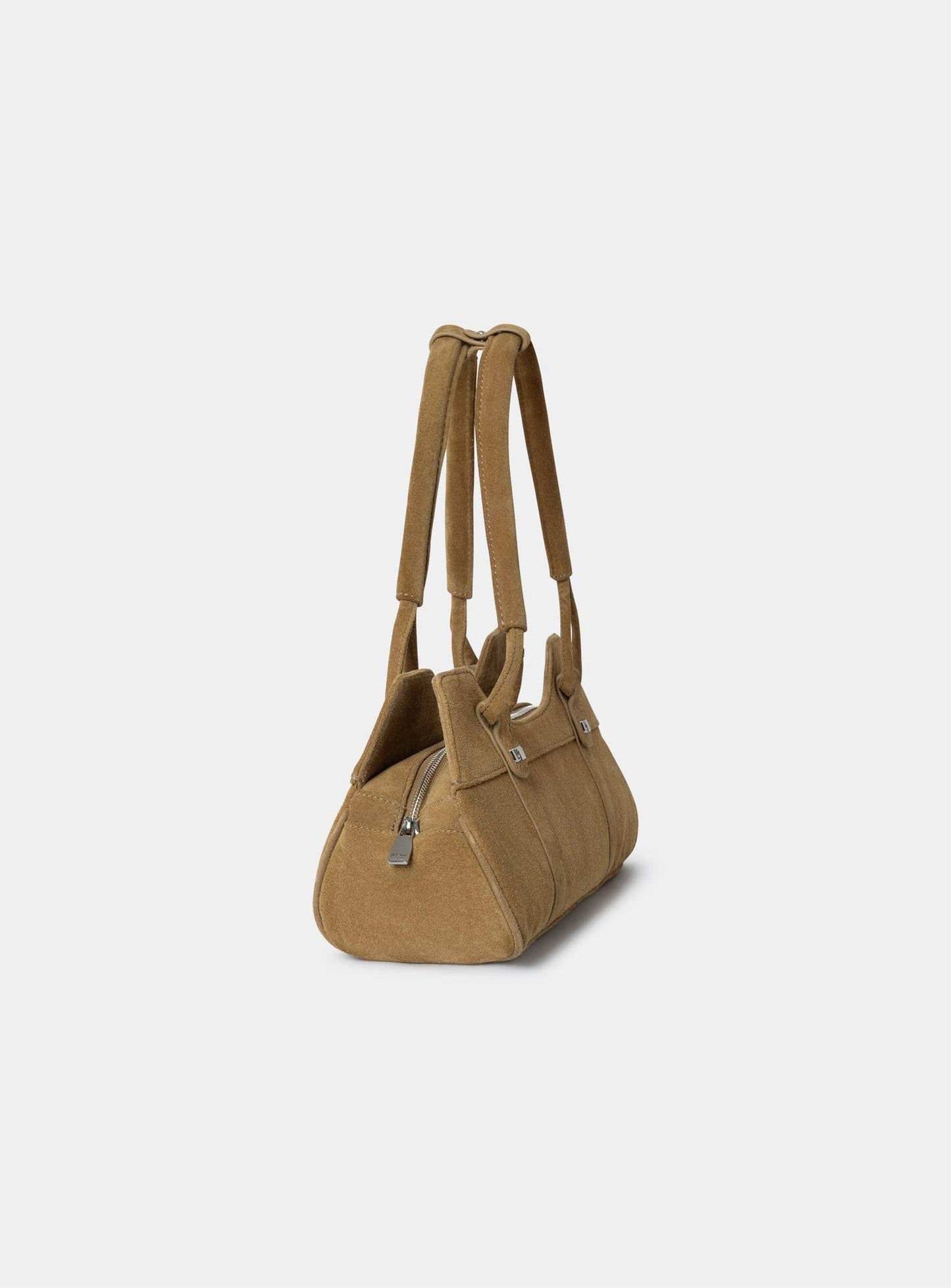 JANE CAMEL SUEDE BAG