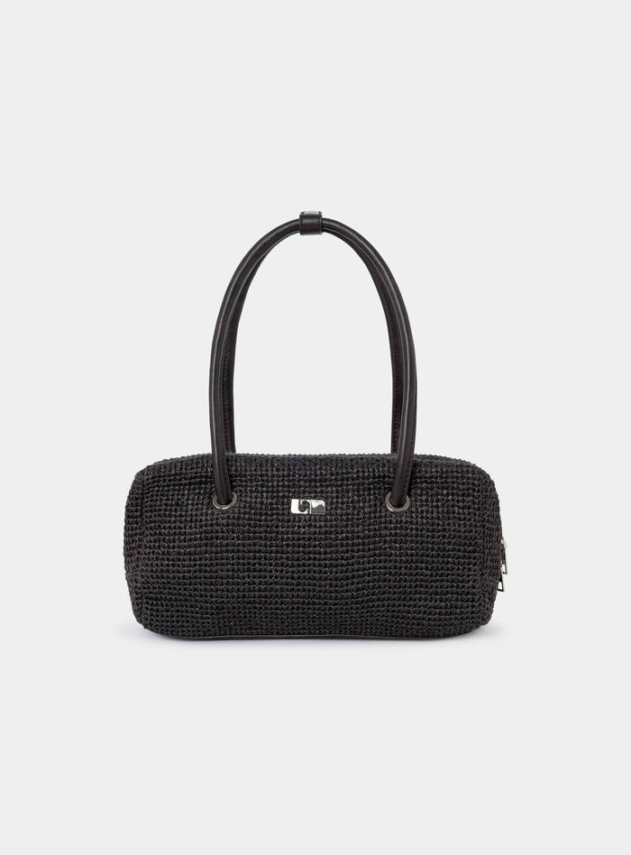 JODIE RAFFIA BROWN BAG