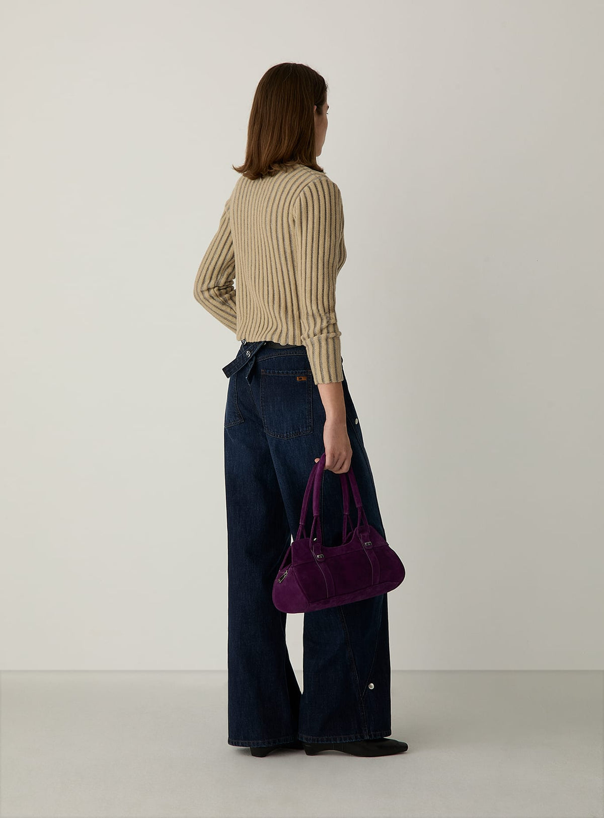 JOYCE ECRU TEXTURED CARDIGAN