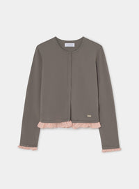 CAMELIA GREY KNITTED TOP
