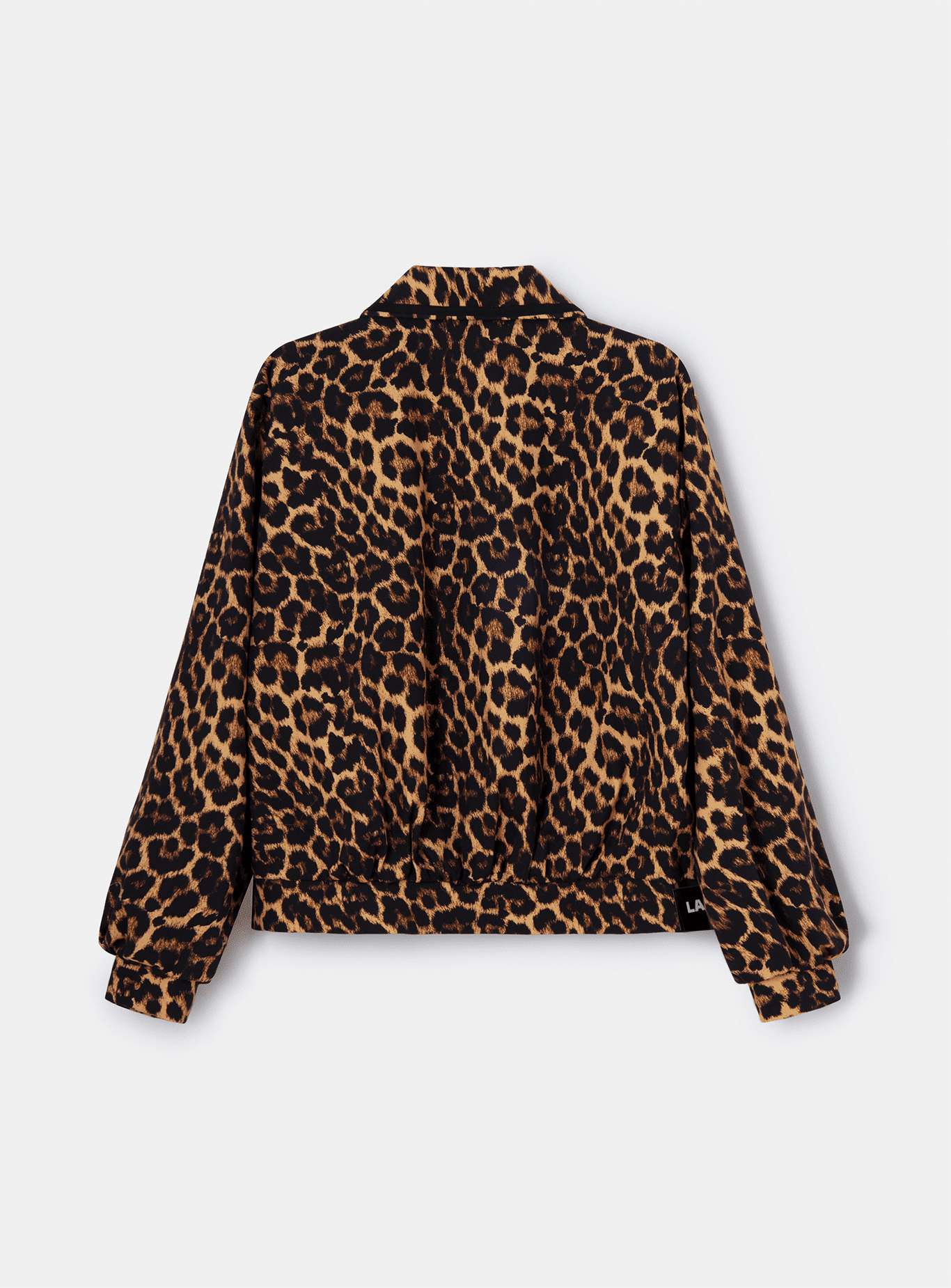 LOGAN LEOPARD BOMBER JACKET