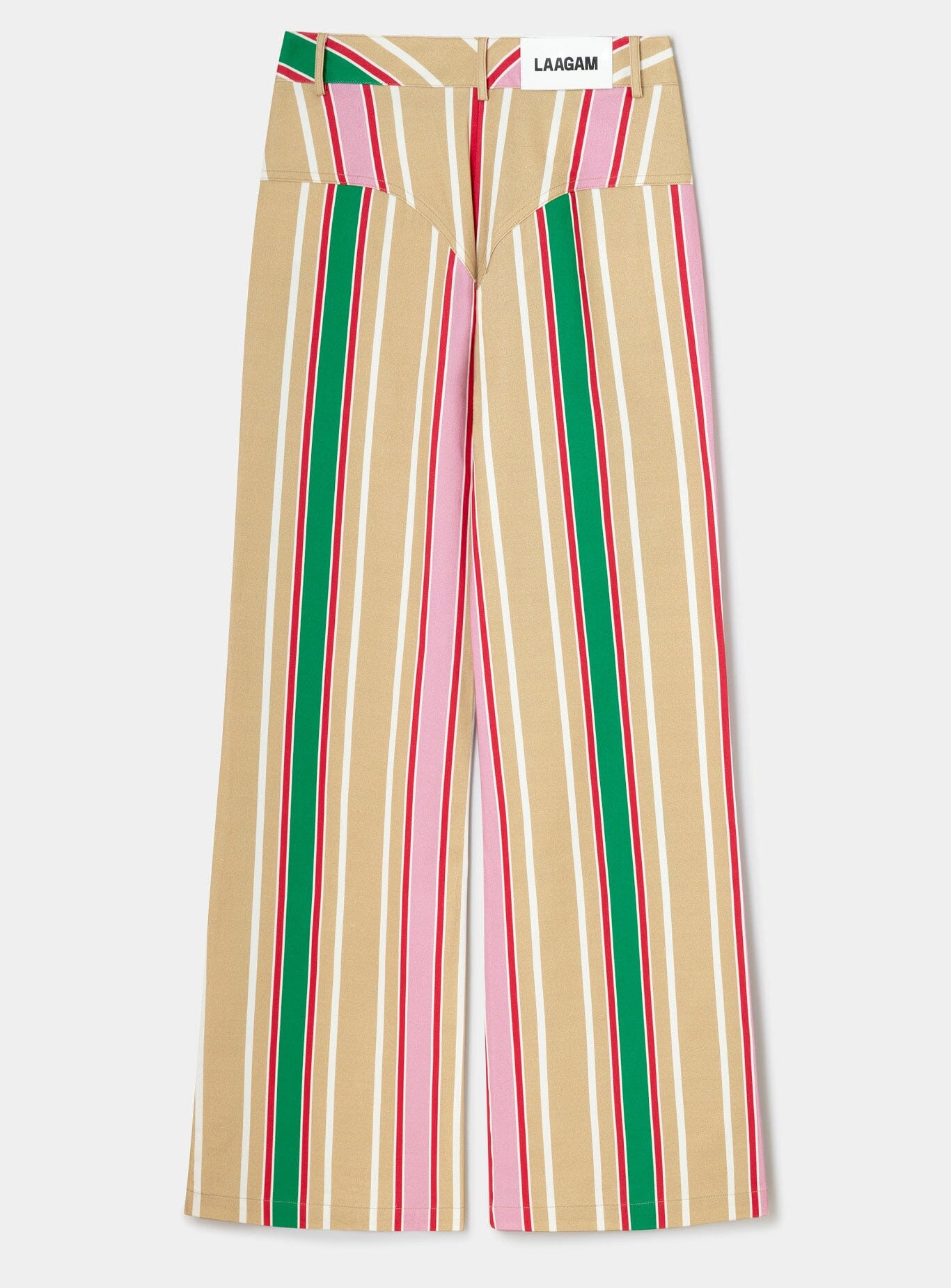 LEROY BROWN STRIPED TWILL PANTS