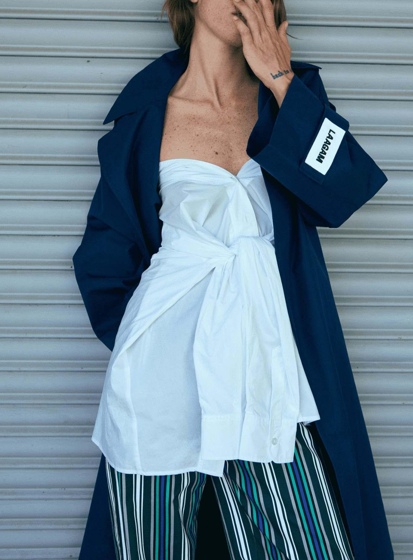LONDRES NAVY TRENCH
