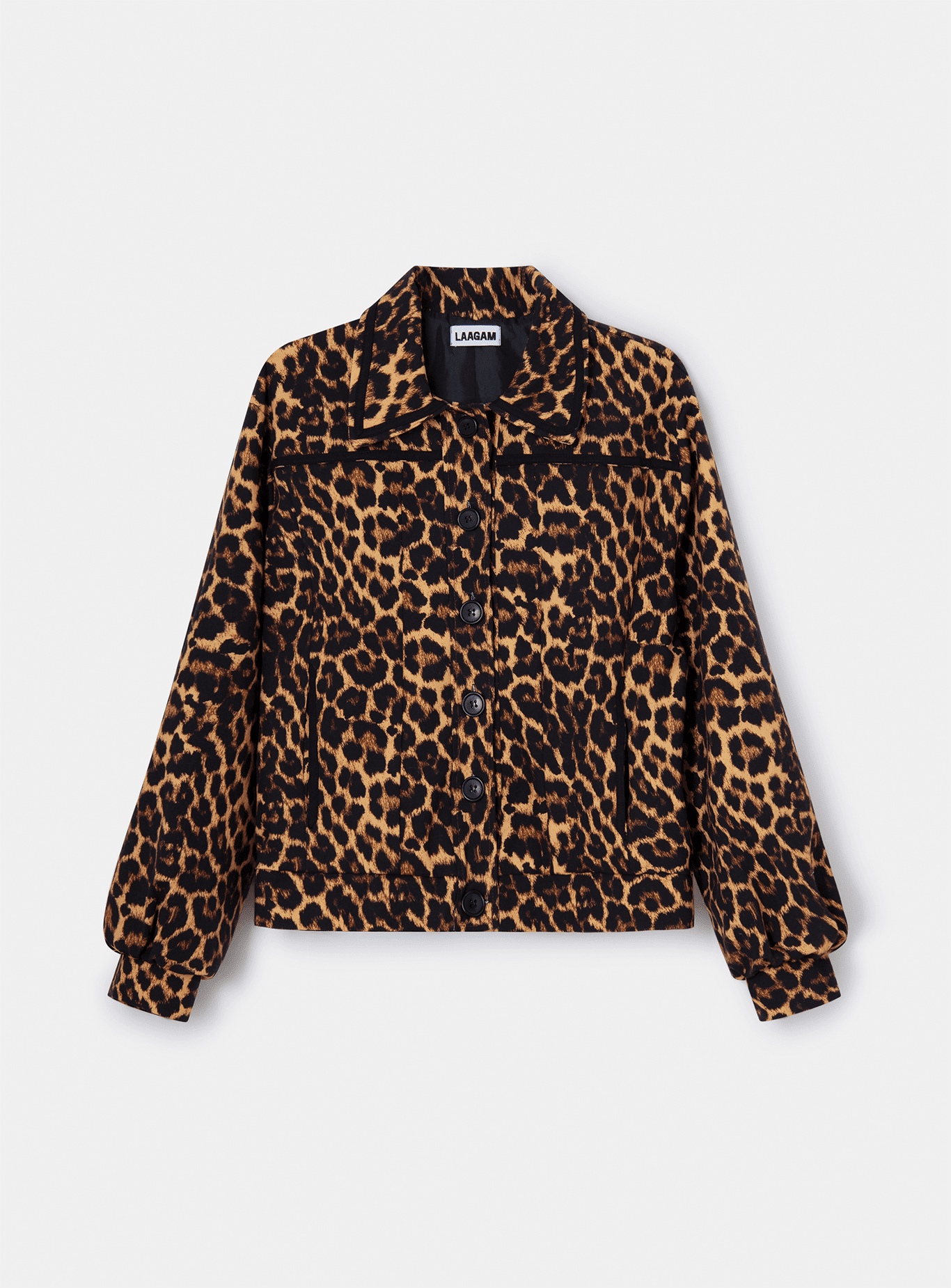 LOGAN LEOPARD BOMBER JACKET