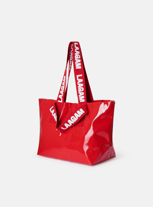 MALMÖ RED SHOPPER BAG