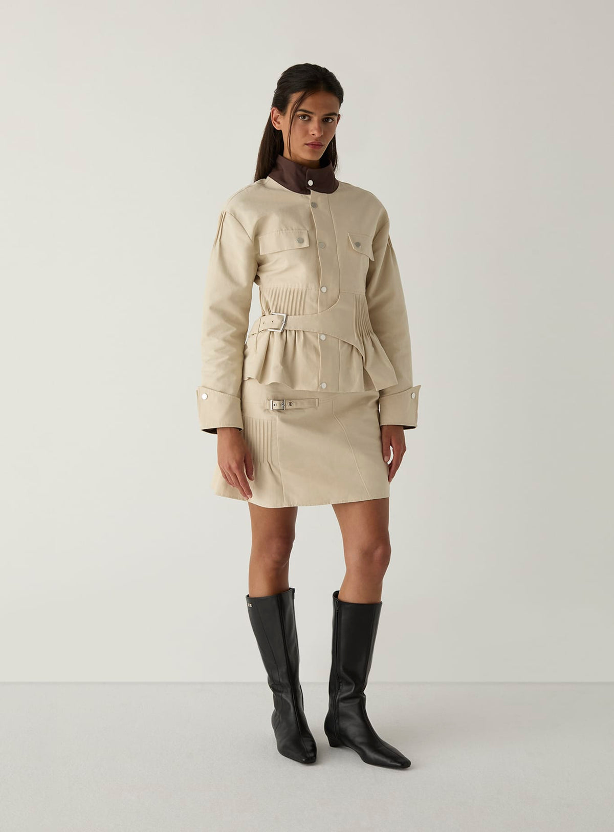 ORLY ECRU SERGE JACKET
