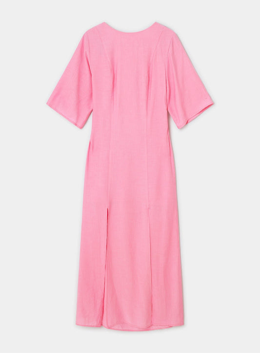 MORGAN TEXTURED MIDI DRESS