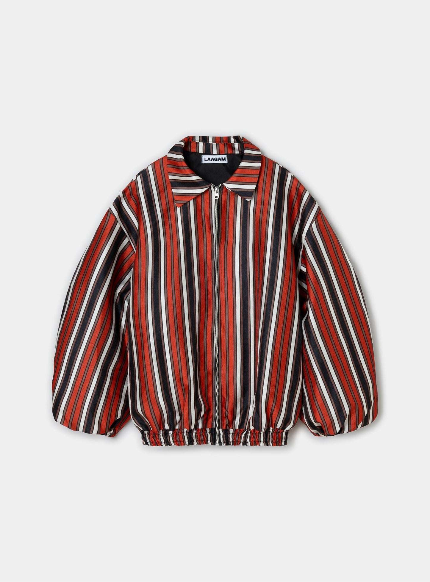 NOA RED STRIPED BOMBER JACKET