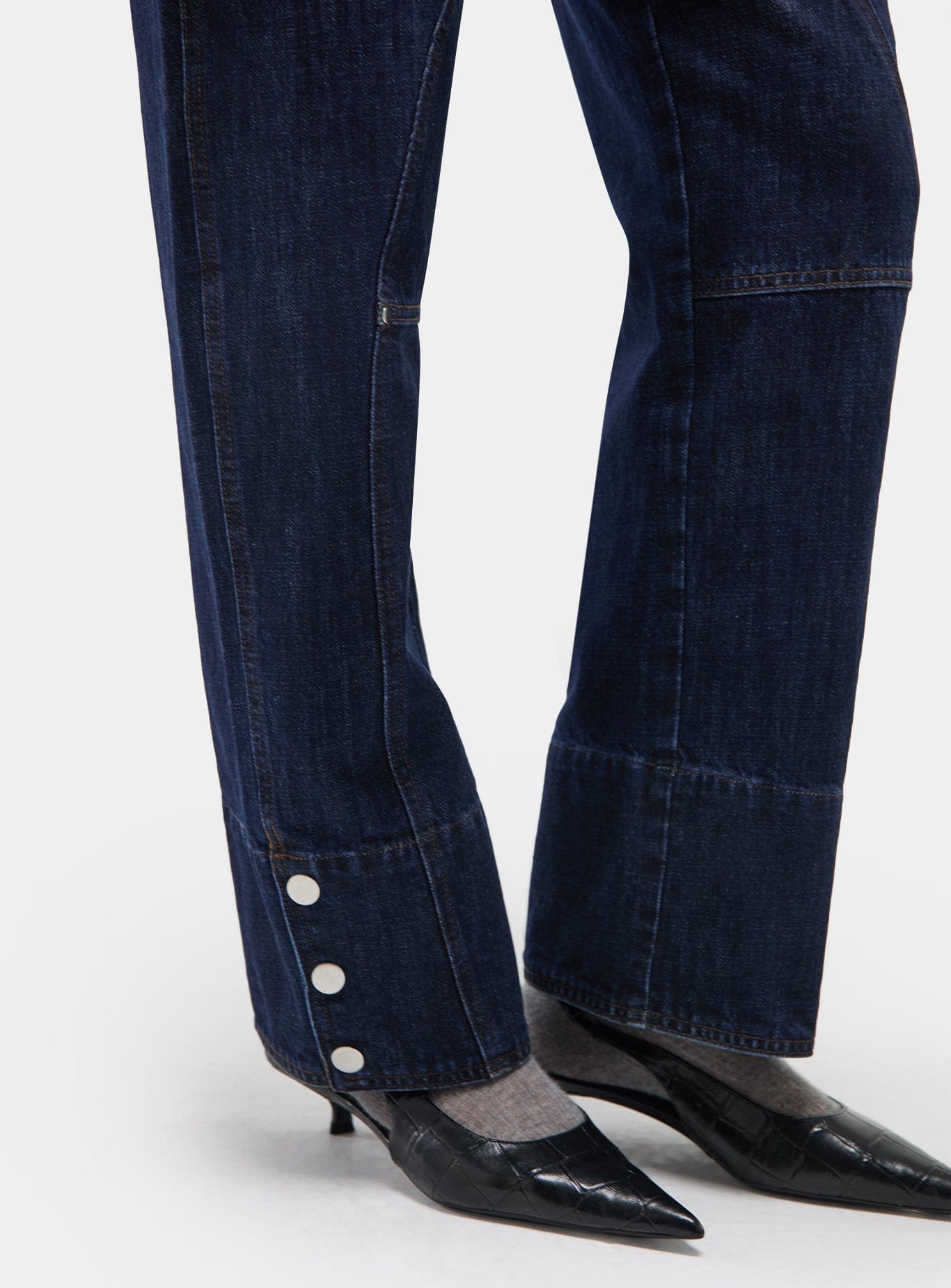 NOHO DENIM BARREL JEANS