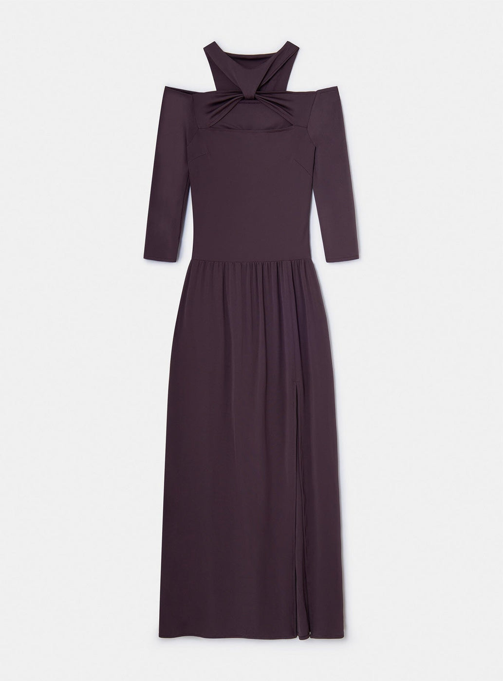 OLIVIA BROWN MIDI DRESS