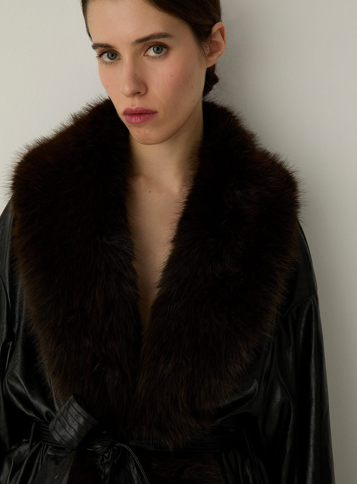 ORIANE BLACK SHORT COAT