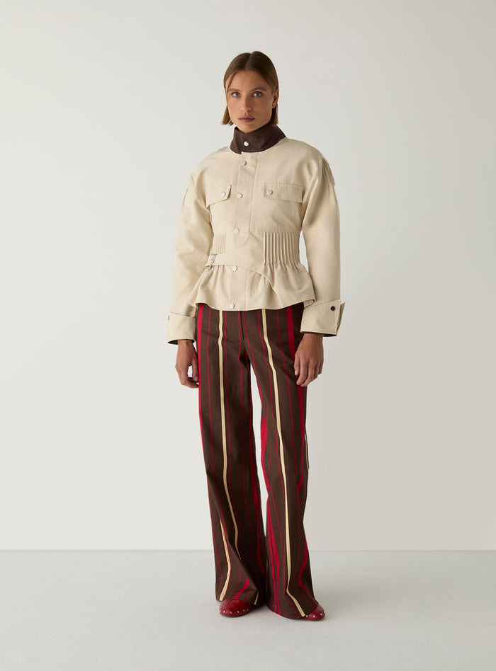 ORLY ECRU SERGE JACKET