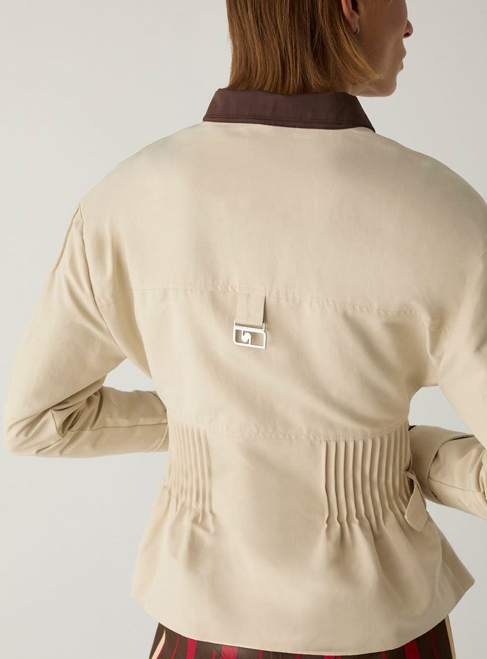 ORLY ECRU SERGE JACKET
