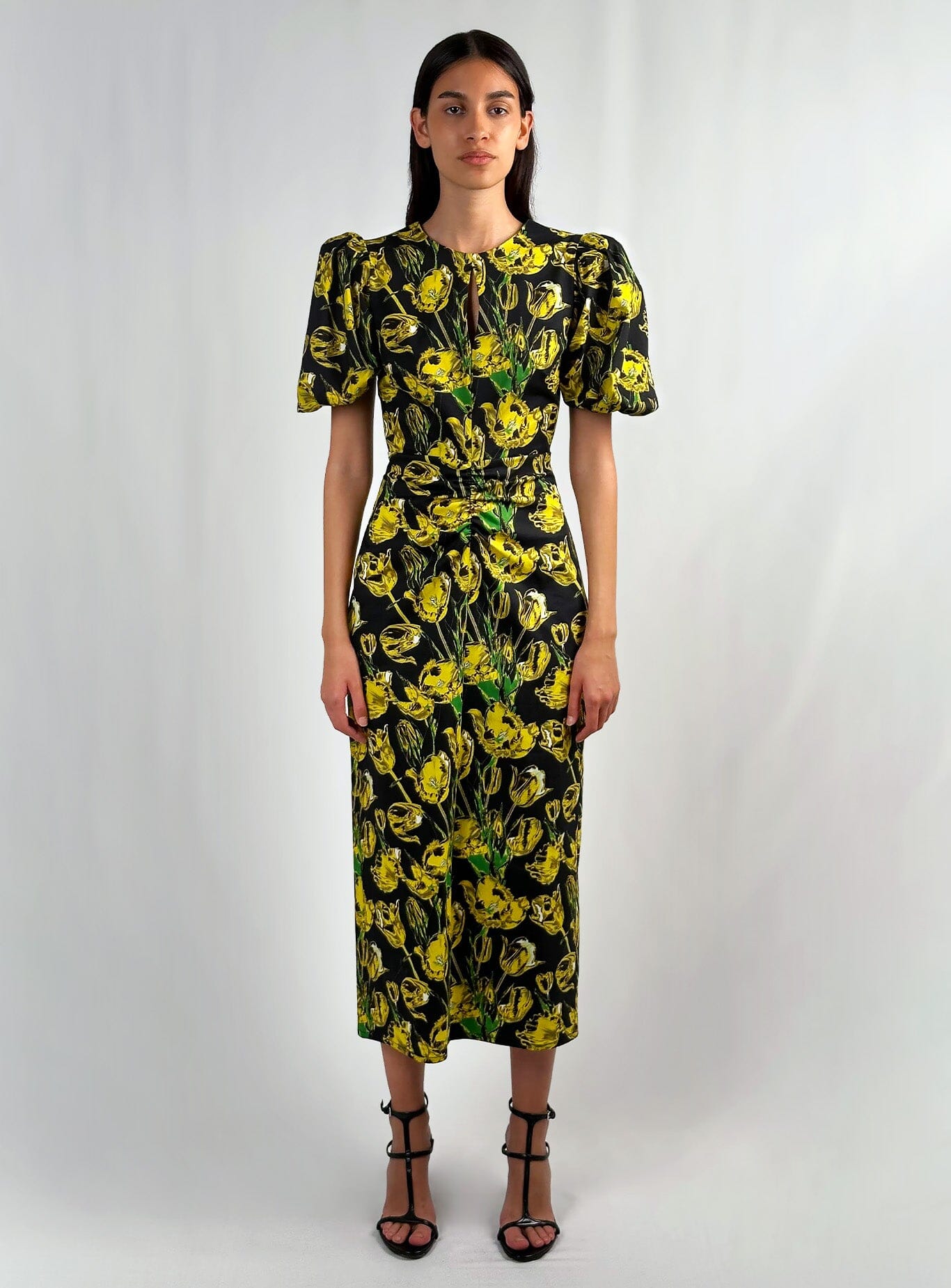 PROVENCE TULIPA MIDI DRESS