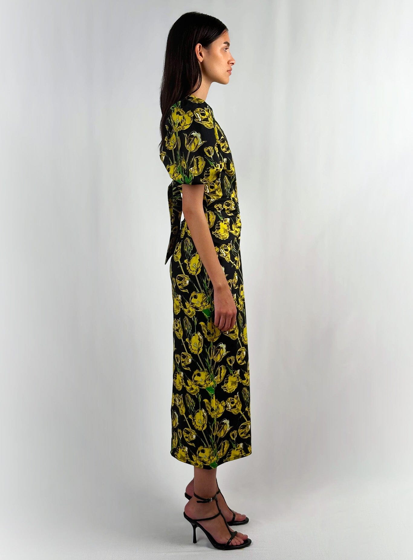 PROVENCE TULIPA MIDI DRESS