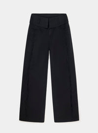 ELOWA BLACK SERGE PANTS