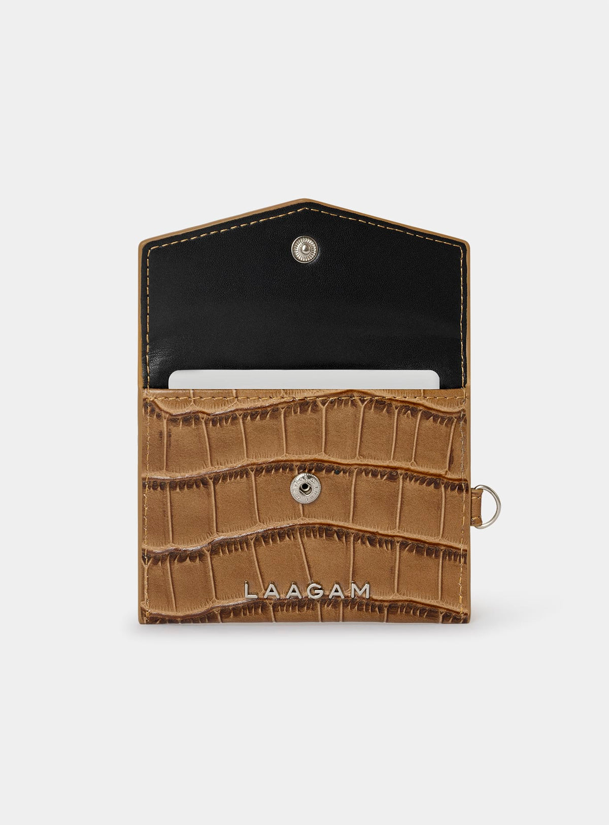 KHAKI ENVELOPE CARD HOLDER