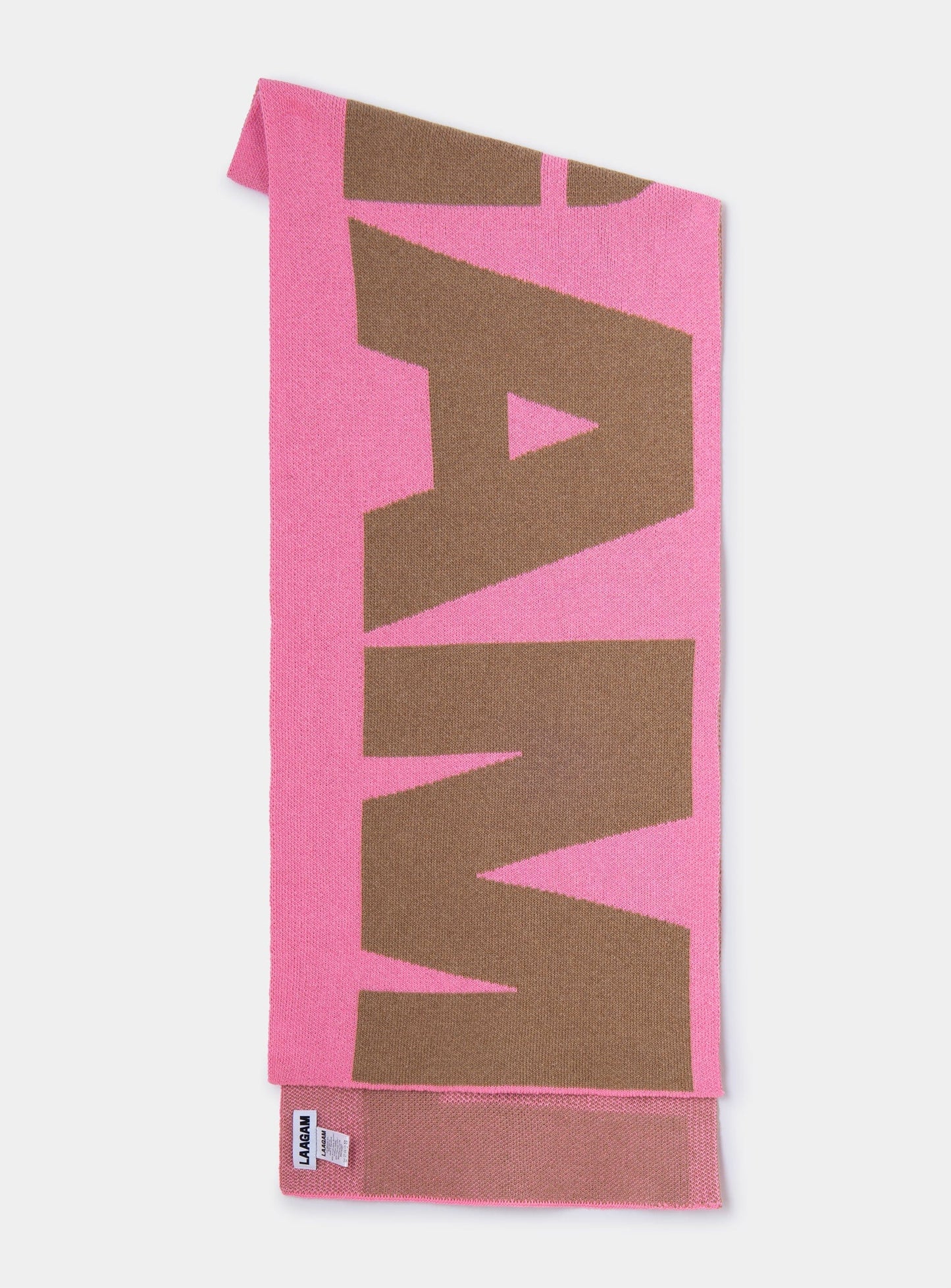 PARADISO PINK LOGO SCARF