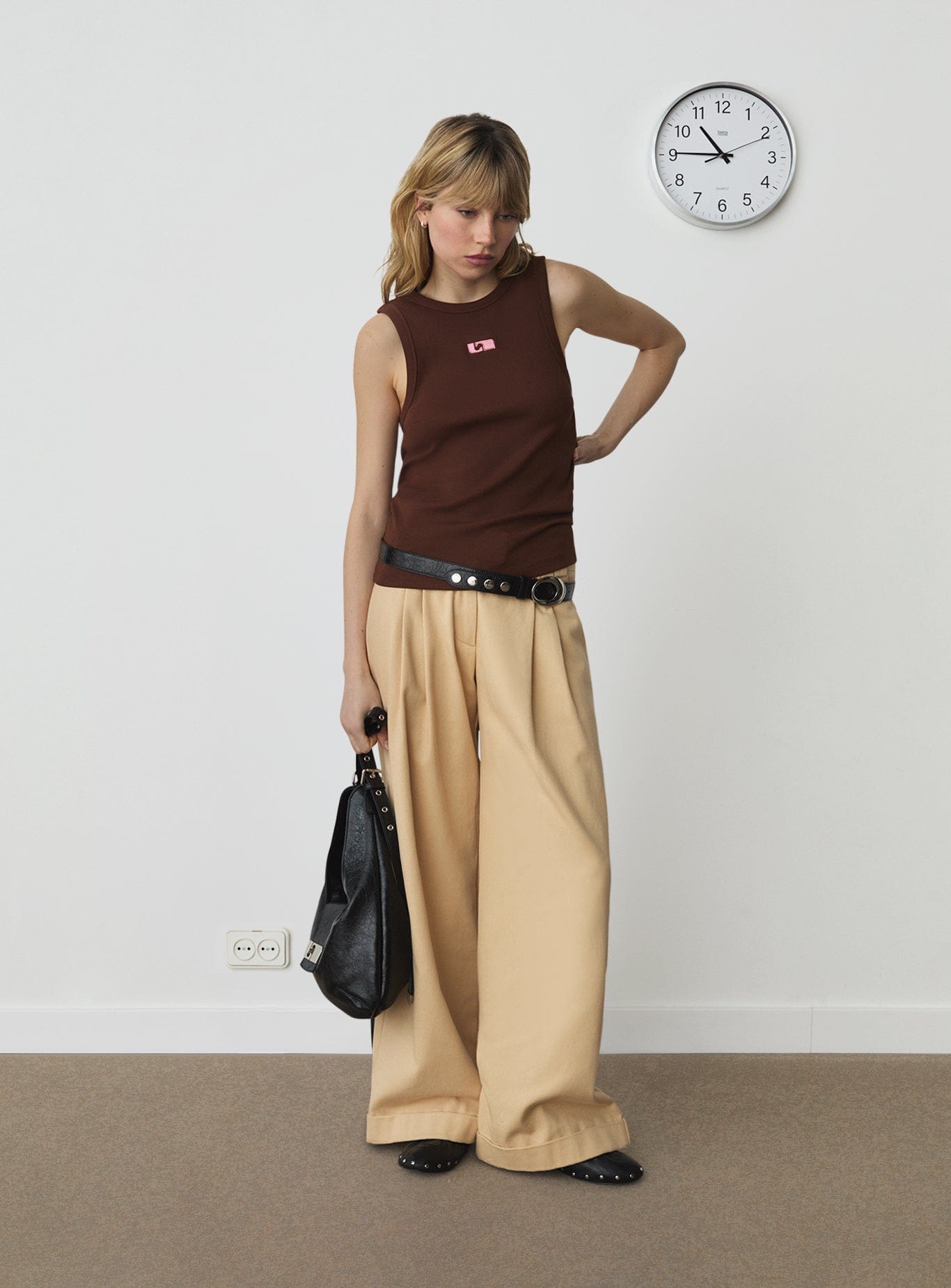 SMITH BEIGE SERGE PANTS