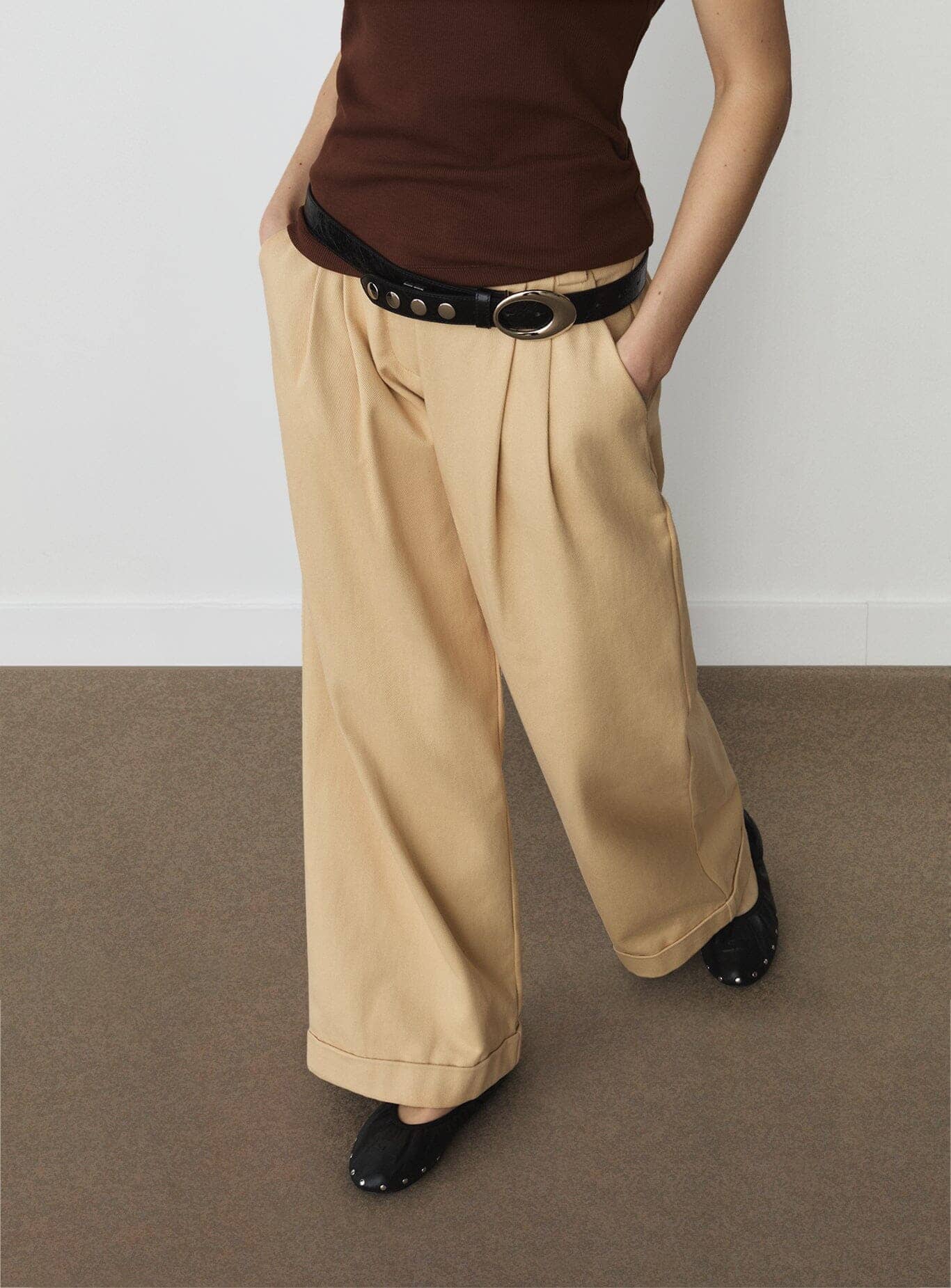 SMITH BEIGE SERGE PANTS