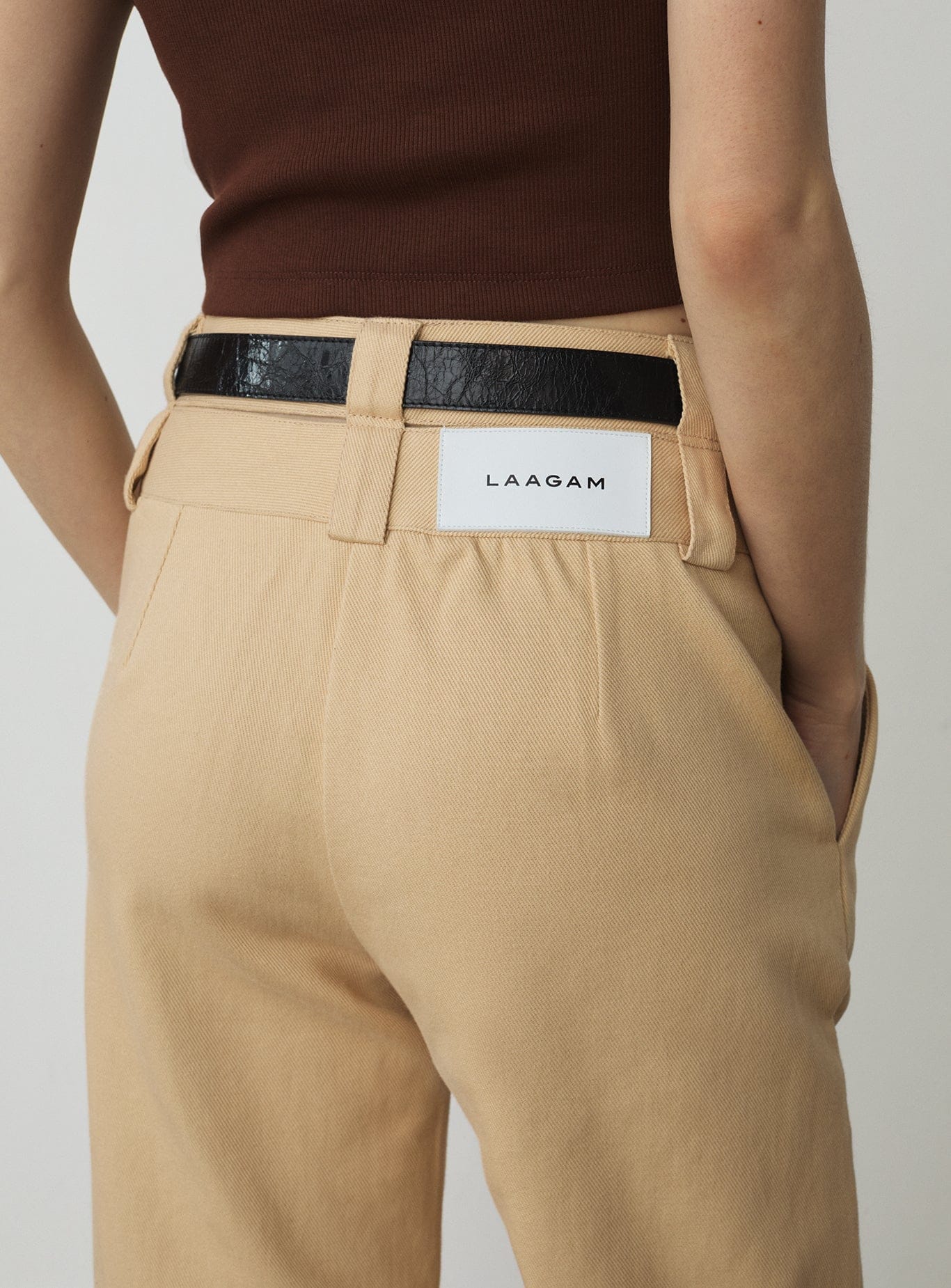 SMITH BEIGE SERGE PANTS