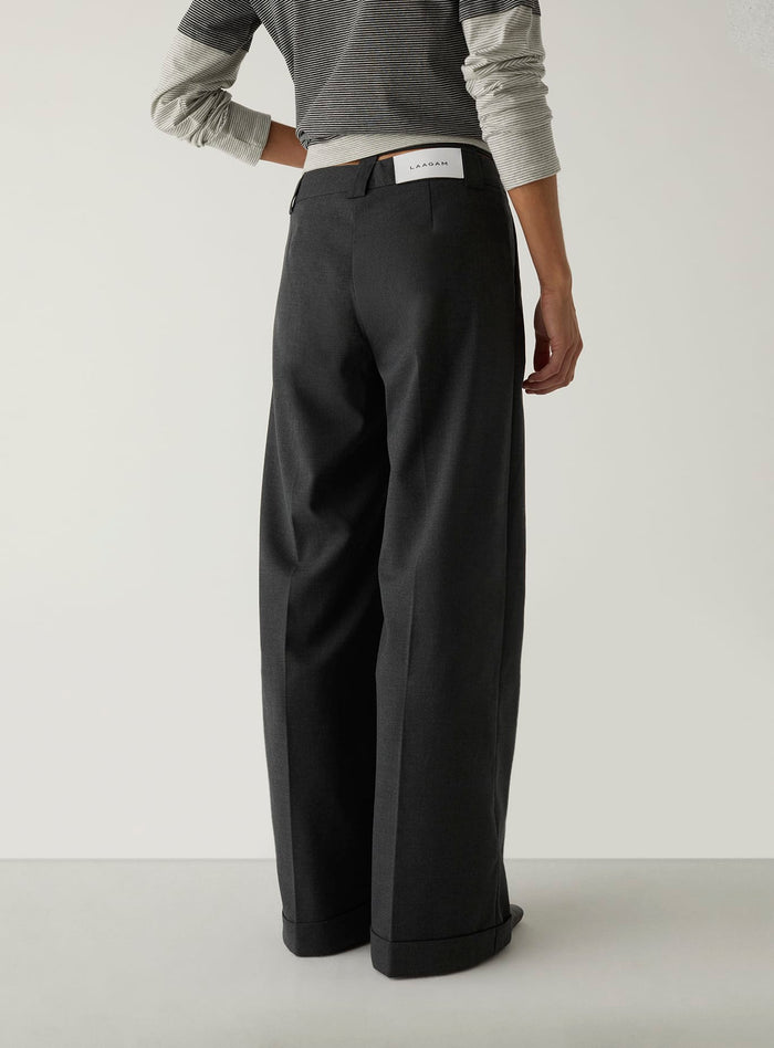 SMITH GREY TAILORED PANTS