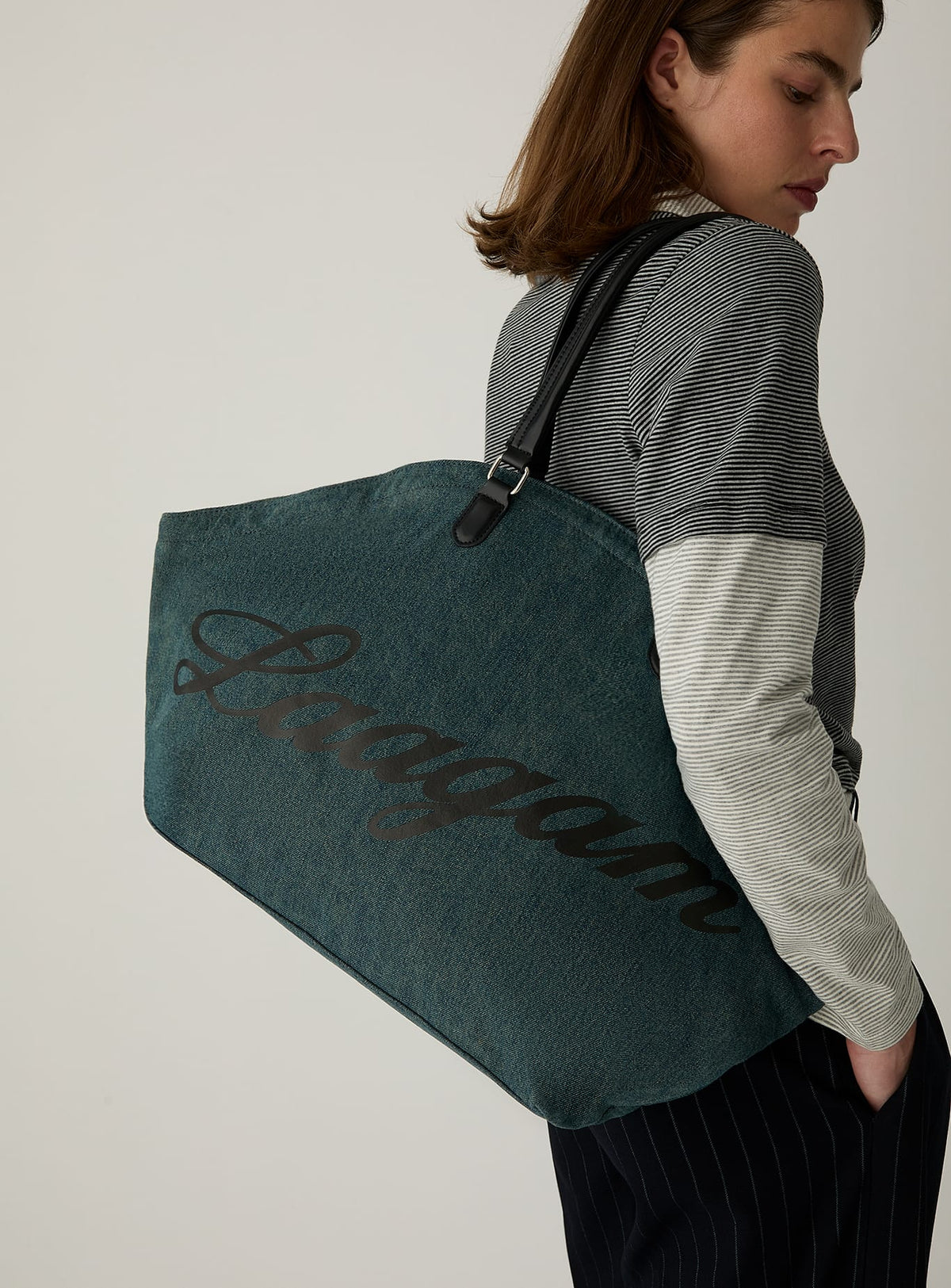 SORRENTO NAVY JEANS BAG