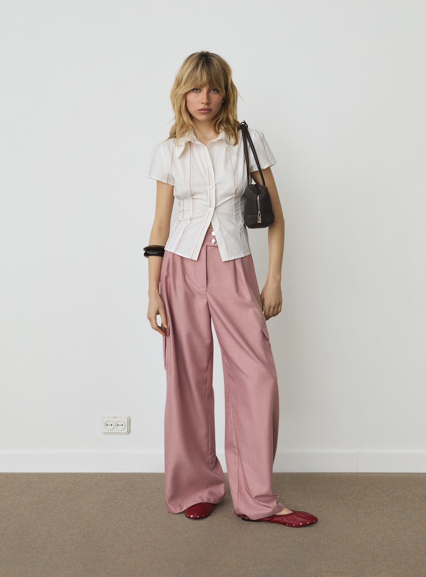 ARLIE WHITE SHORTSLEEVE SHIRT