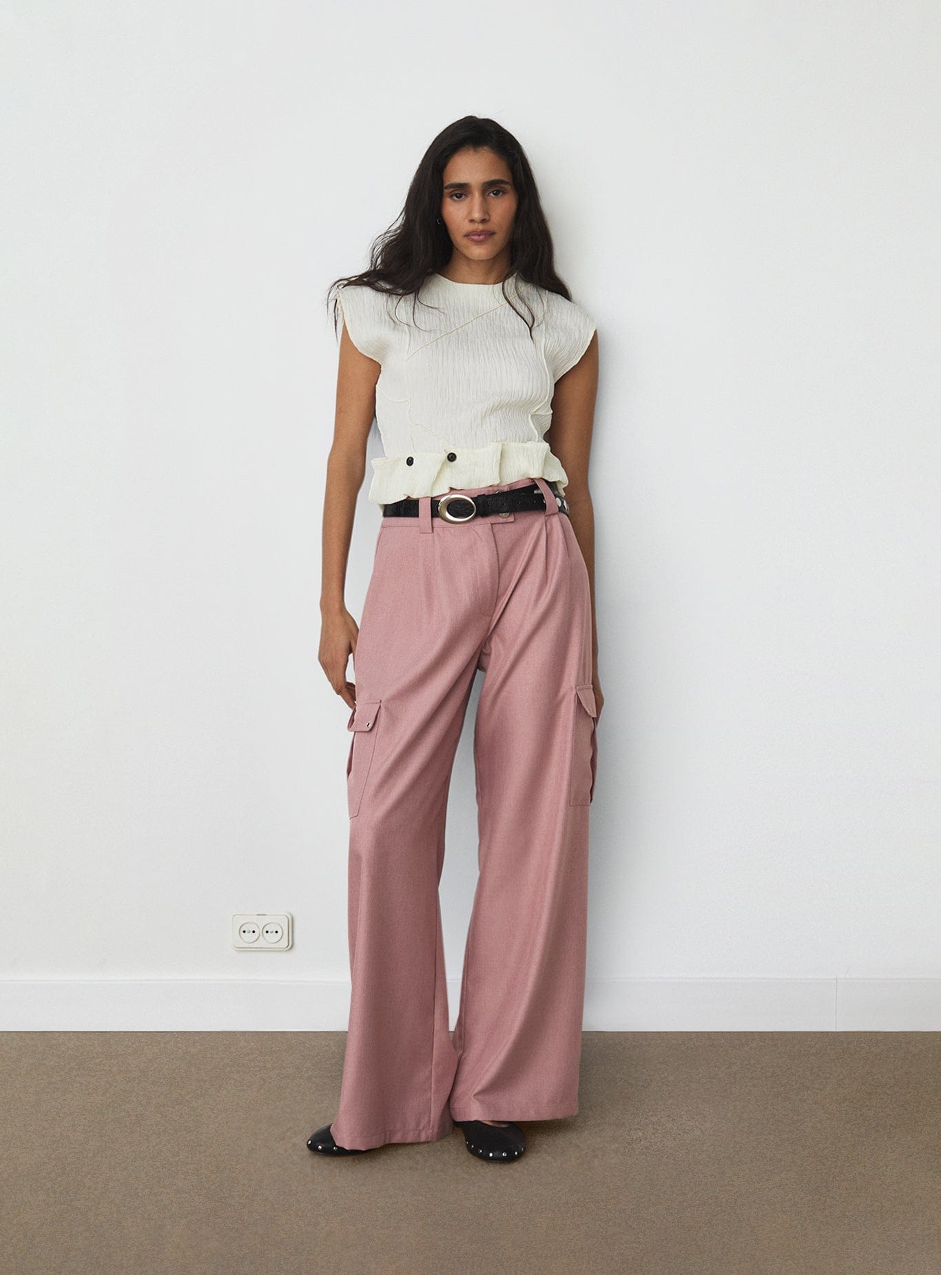ZANIA ECRU TOP