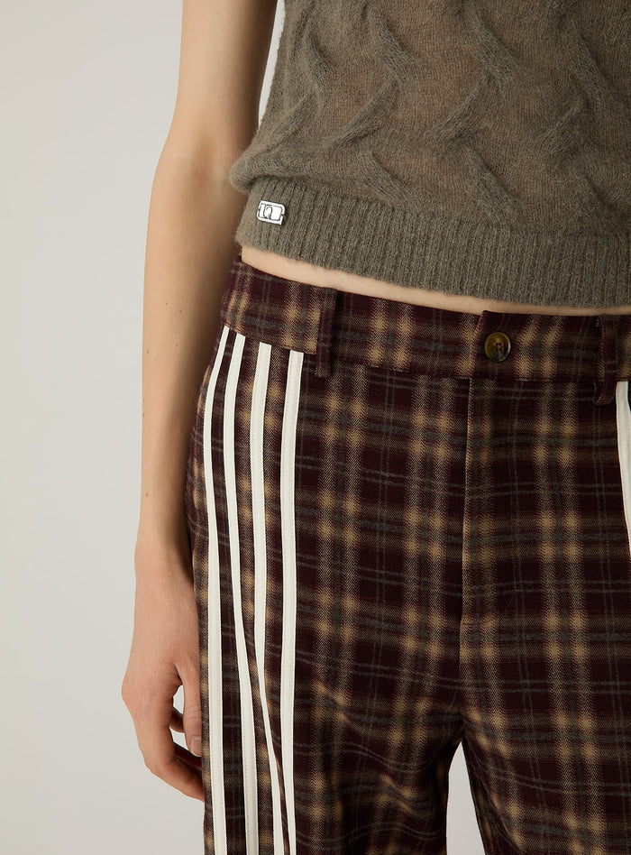 ZION BROWN SQUARED PANTS