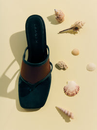 JOLIE BLACK MULES