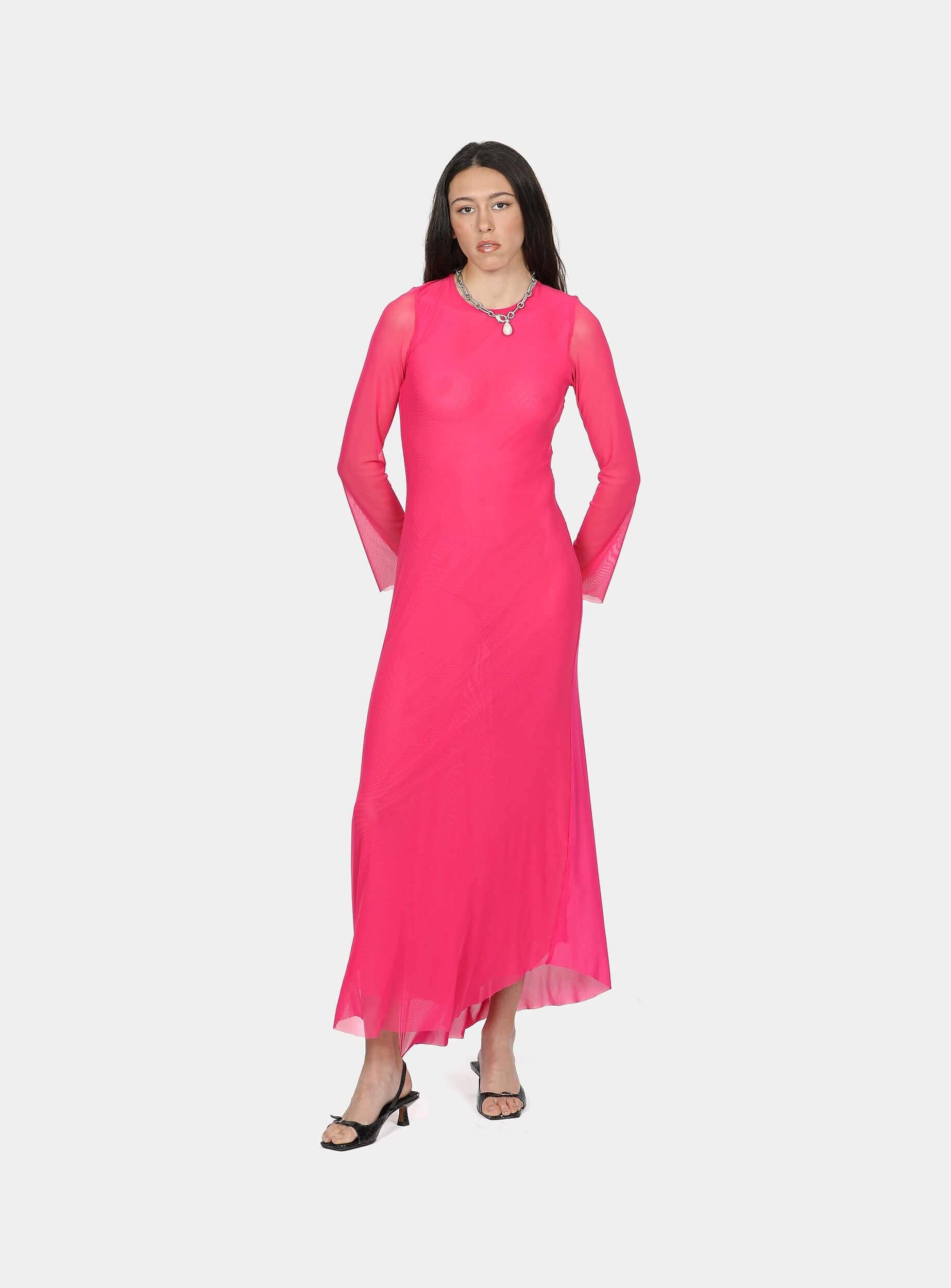 LAAGAM - CLAIRE PINK DRESS