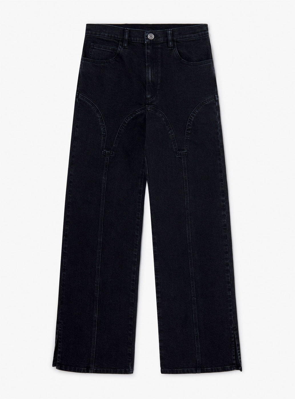 DE-NIMES BLACK JEANS