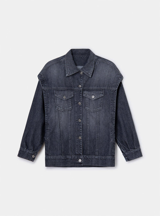 DE-NIMES GREY JACKET