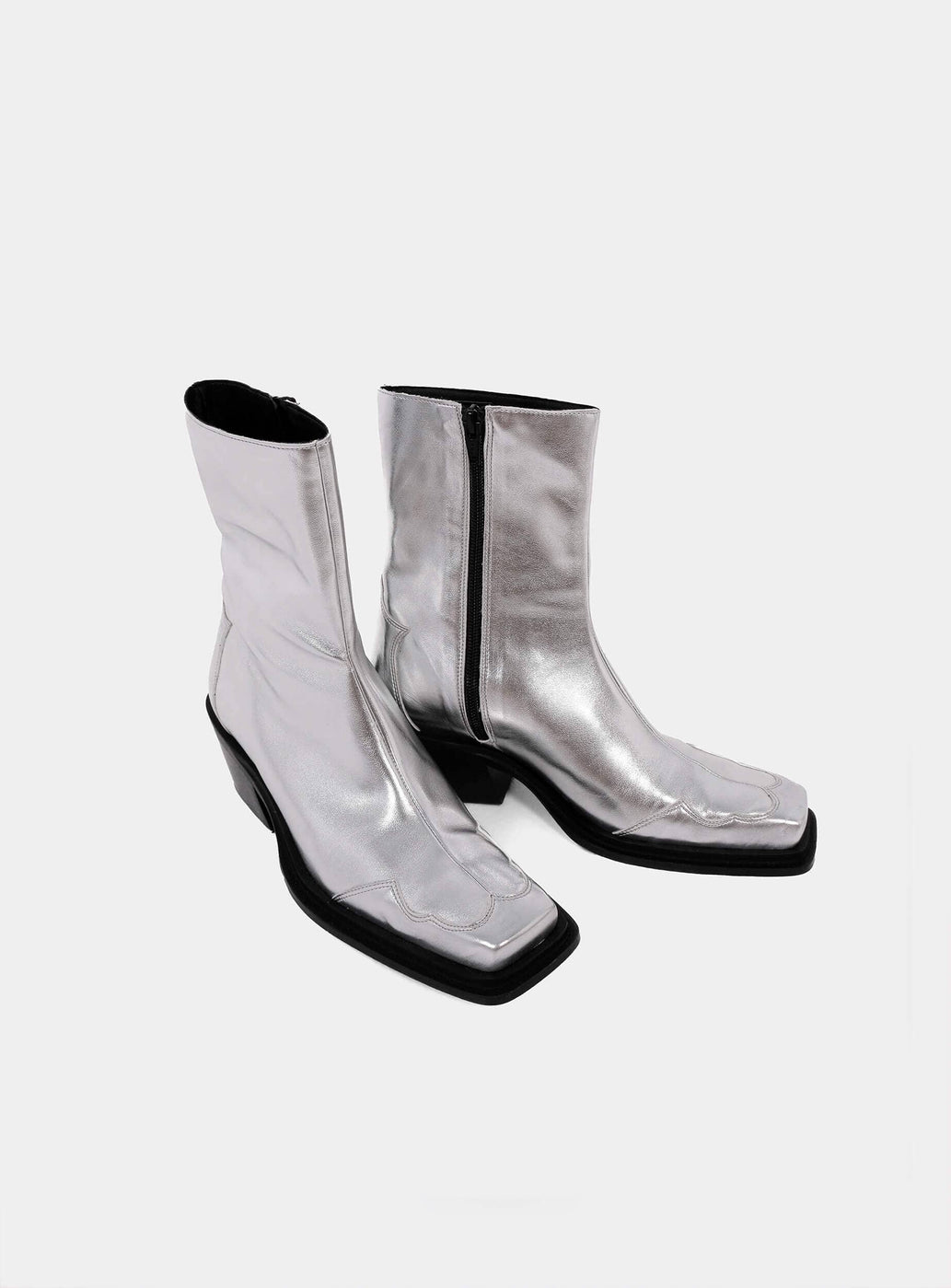 LAAGAM - FAWCET SILVER BOOTS
