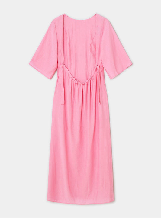 MORGAN TEXTURED MIDI DRESS